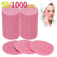 50-1000PCS Compress Face Wash Puff Natural Wood Pulp Sponge Face Wash Puff Foaming Face Puff Cosmetic Puff Face Cleansing Sponge