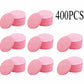 50-1000PCS Compress Face Wash Puff Natural Wood Pulp Sponge Face Wash Puff Foaming Face Puff Cosmetic Puff Face Cleansing Sponge